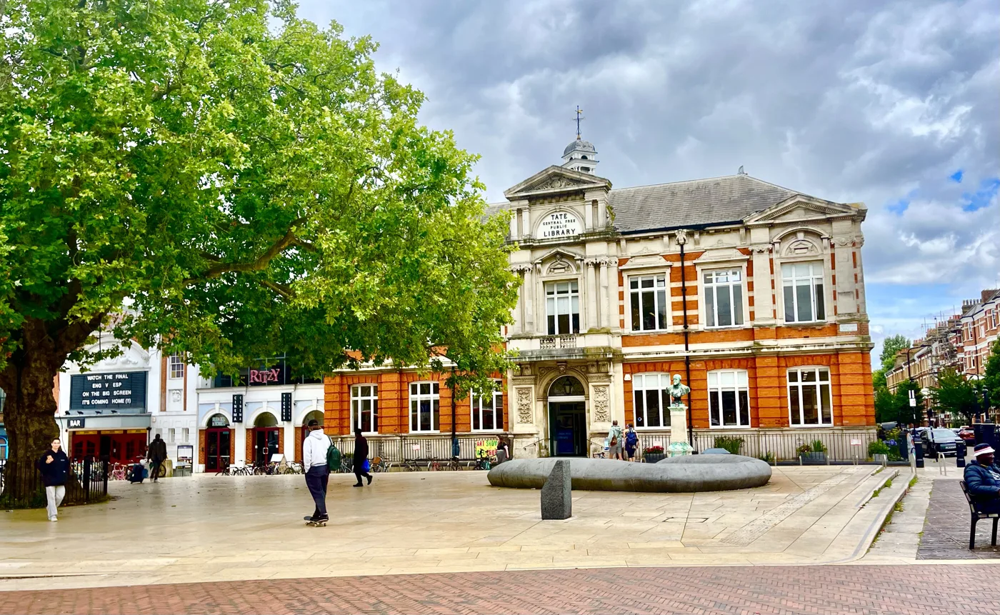 Windrush Square and Brixton Library. In 2023 the council named Brixton Windrush as the ward with most street drinking complaints to it